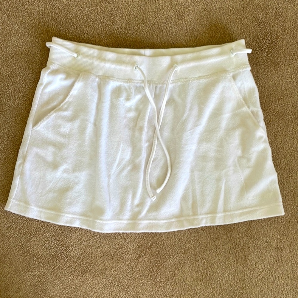 Columbia tennis skirt - White terrycloth - size M